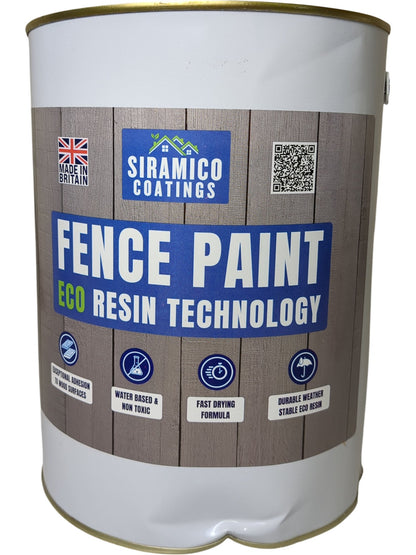 Siramico Coatings | Fence Paint | Eco Resin Technology | 5L