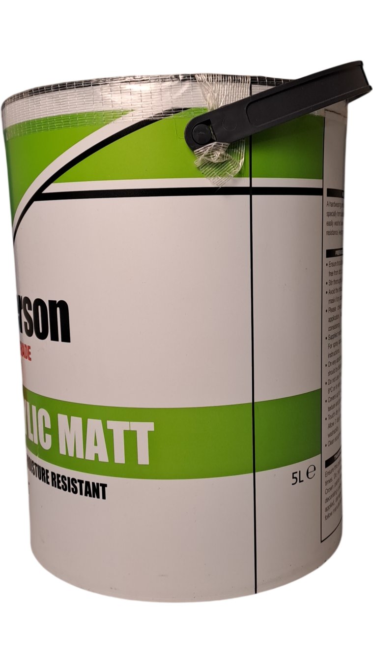 Macpherson | Durable Acrylic Matt Paint | 5L
