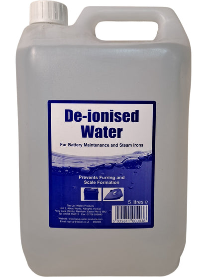 Top-Up | De-ionised Water | 5L