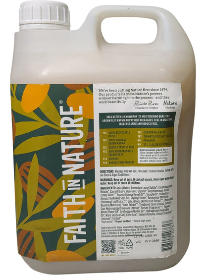 Faith In Nature | Moisturising Shampoo | 2.5L