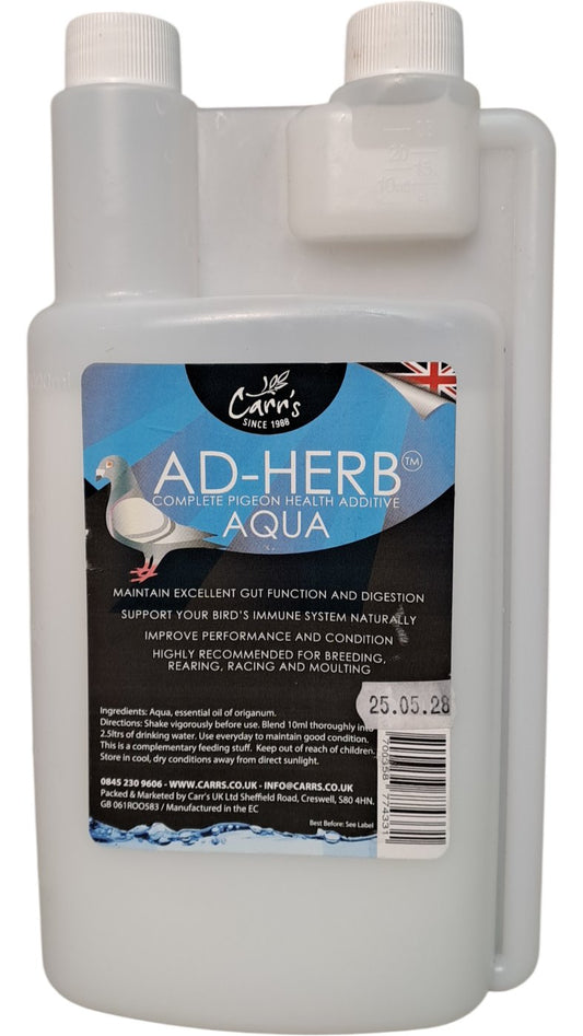Carr's | AD-Herb Aqua | Complete Pigeon Health Additive