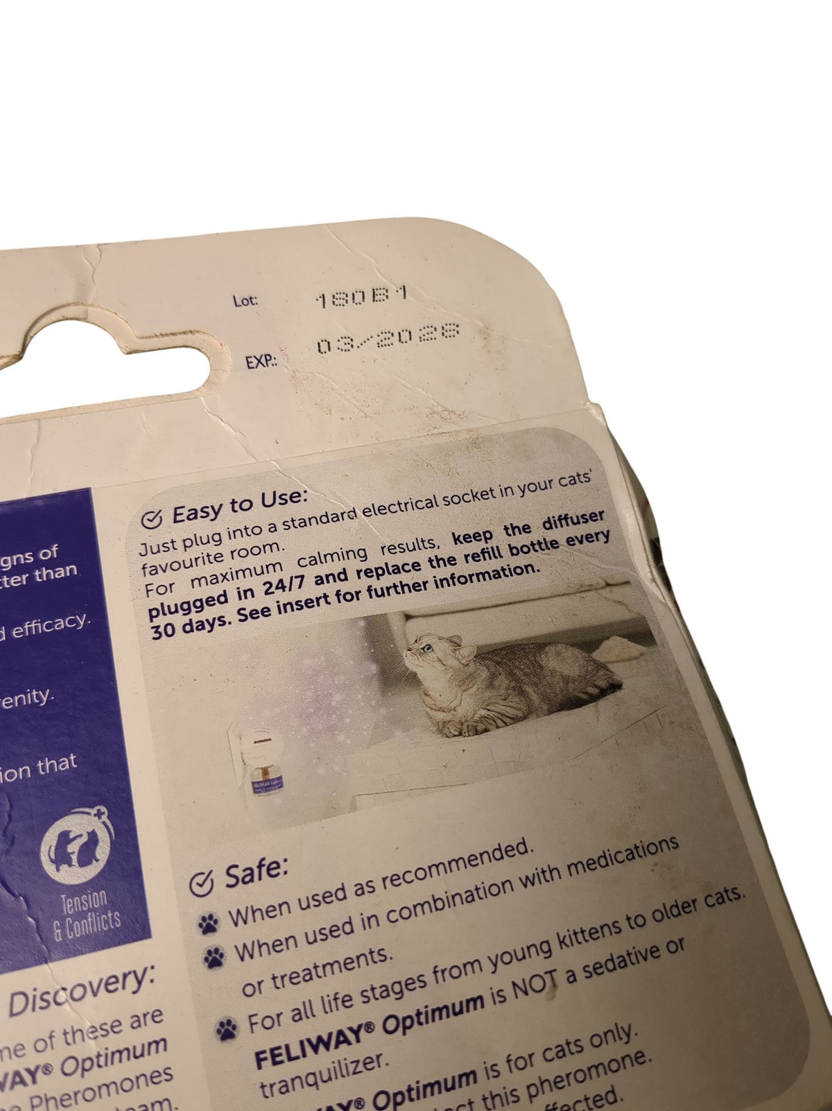 Feliway | Optimum Refill Economy Pack | 3x30 Day Refill | 48ml