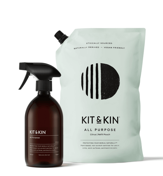 Kit & Kin| All Purpose Cleaner Refill Pouch| Citrus| 1L