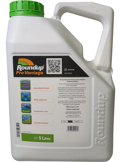 Roundup | Pro Vantage Herbicide | 5 Litres