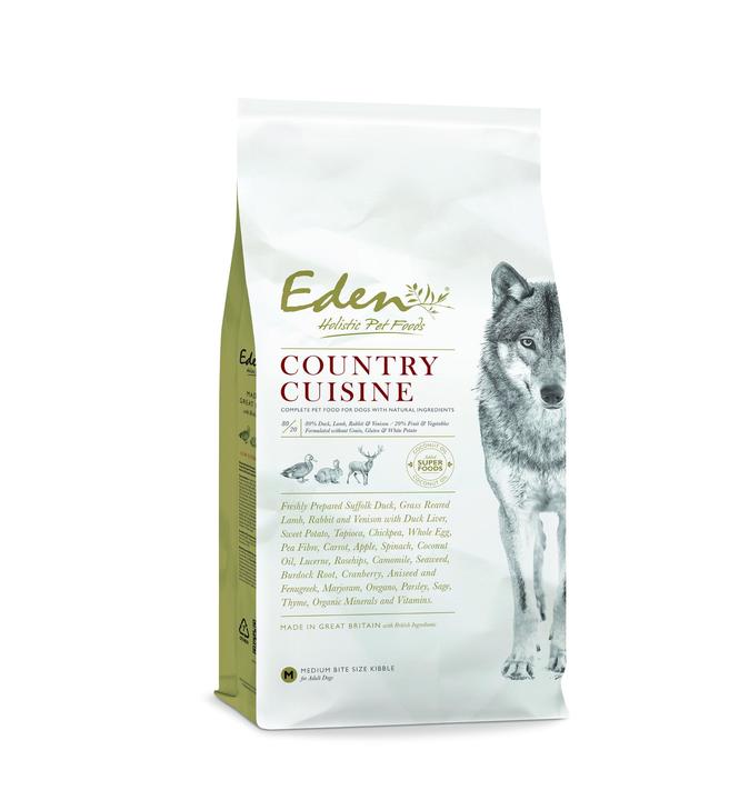 Eden - Country Cuisine - Medium Kibble Dry Dog Food - 12kg