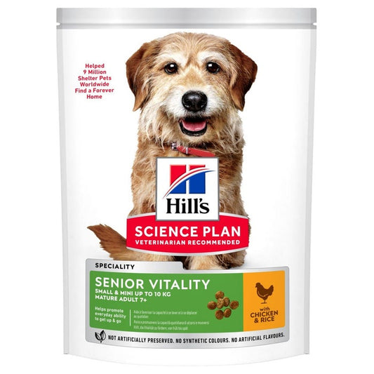 Hill's Science Plan Dog - Senior Vitality Small/Mini 7+ - Chicken - 6kg