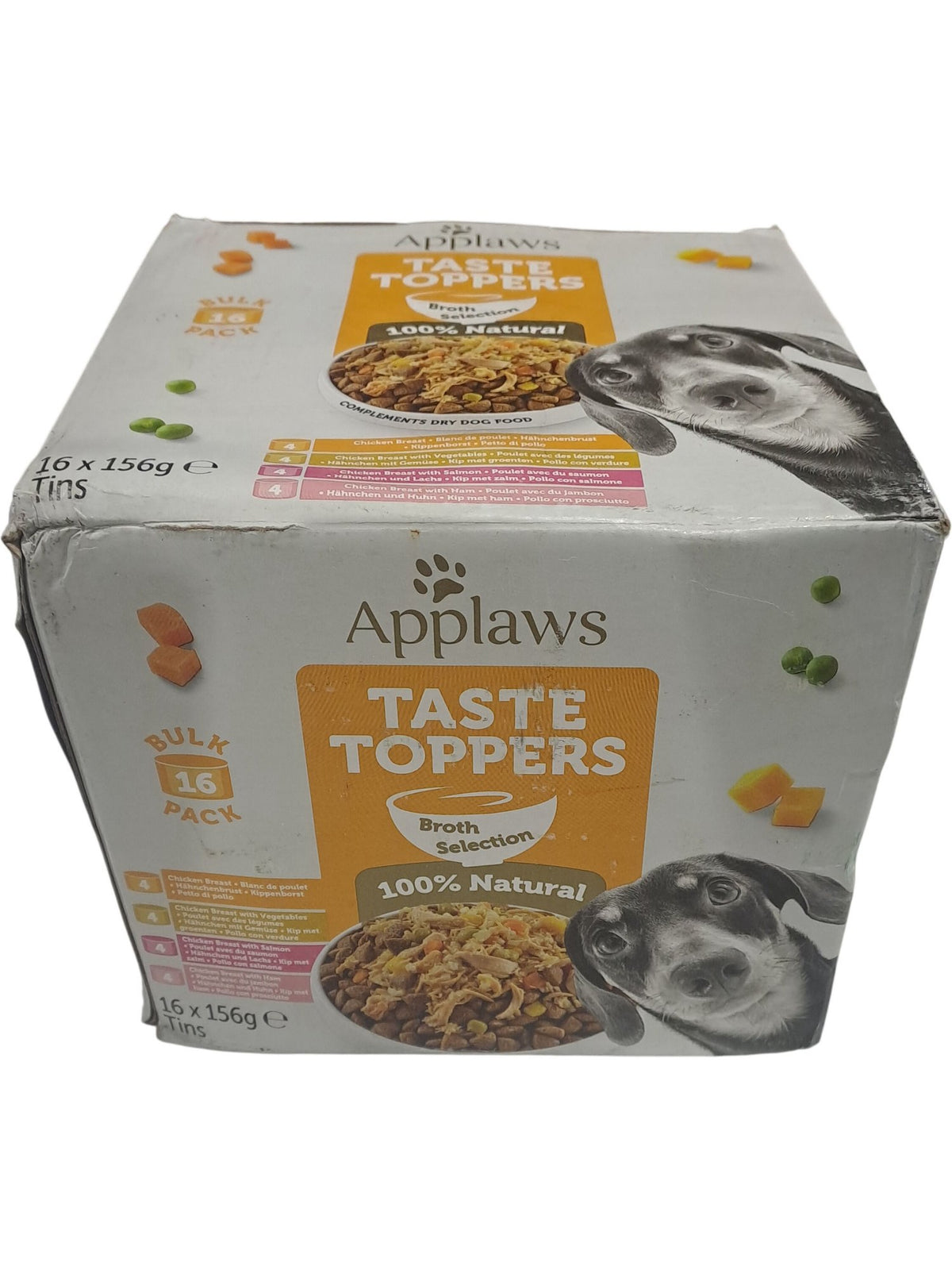 Applaws | Taste Toppers Dog Food | 16 x 156g Tins