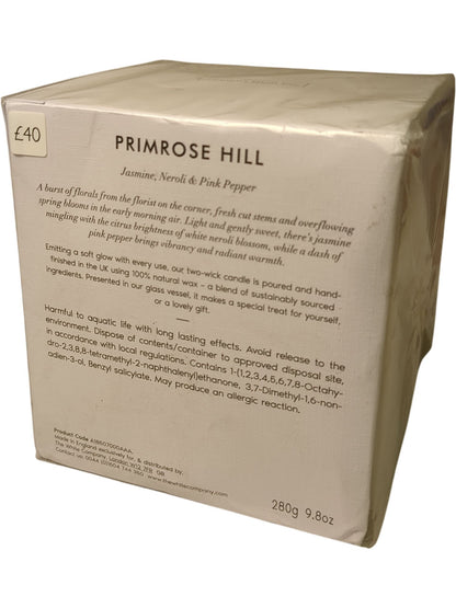 The White Company | Luxury Candle | Primrose Hill | 280g