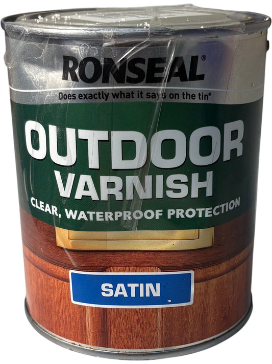 Ronseal Outdoor Varnish Satin 750ml
