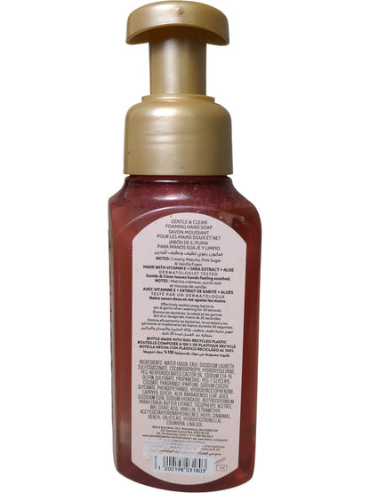 Bath & Body Works | Pink Matcha Latte Foaming Hand Soap | 259ml