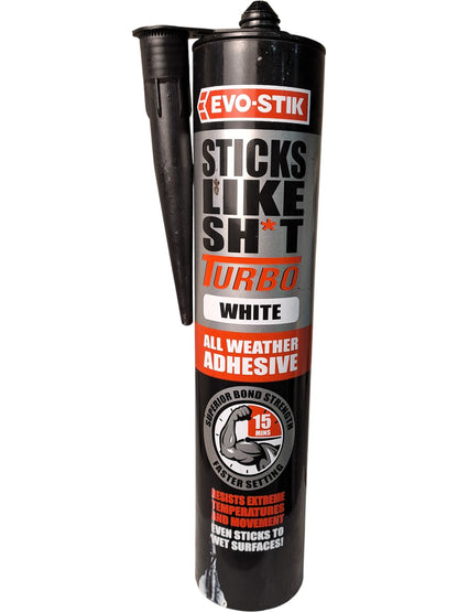 Evo-Stik | Sticks Like Sh*t Turbo Adhesive | White