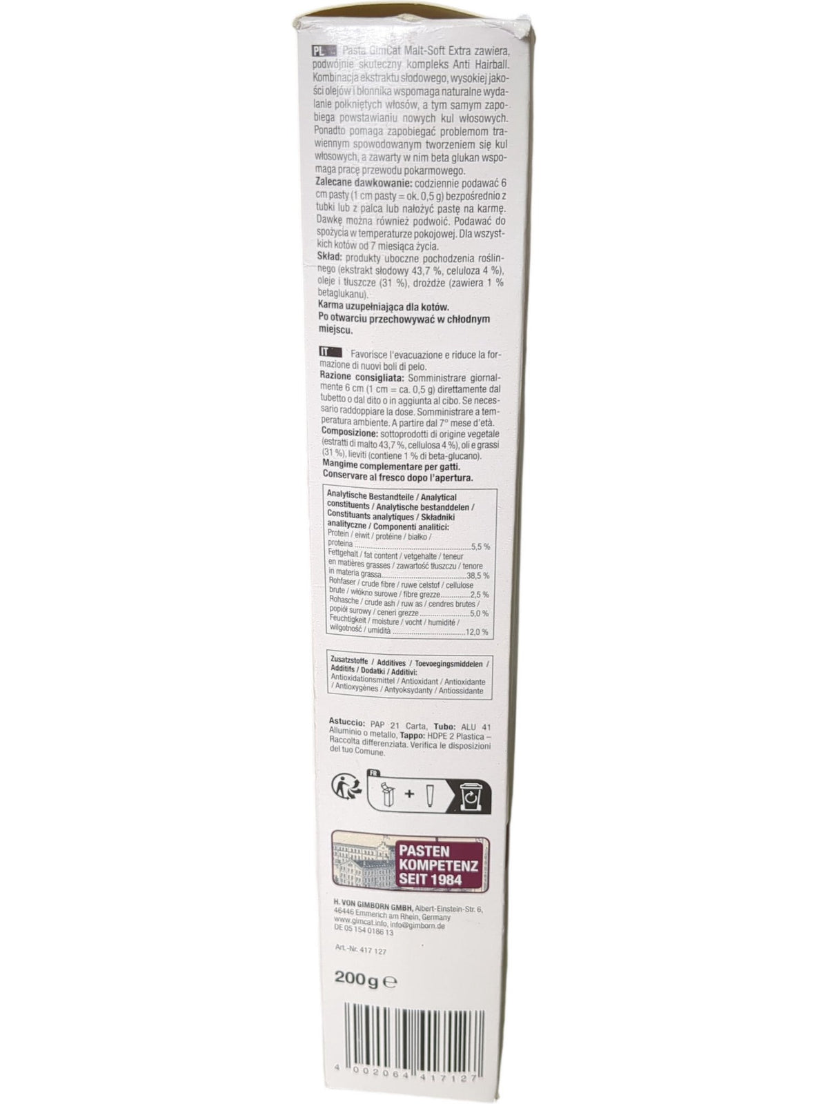 GimCat | Malt-Soft Paste Extra | 200g