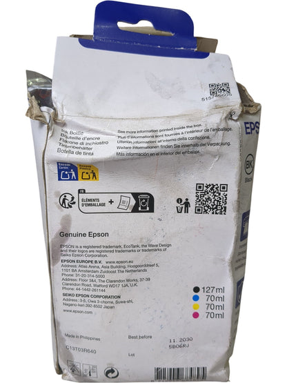 Epson | EcoTank Ink Bottle Multipack | 102 | 127ml + 70ml