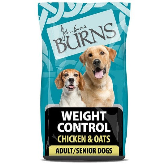Burns Weight Control - Adult & Senior - Chicken & Oats - 12kg