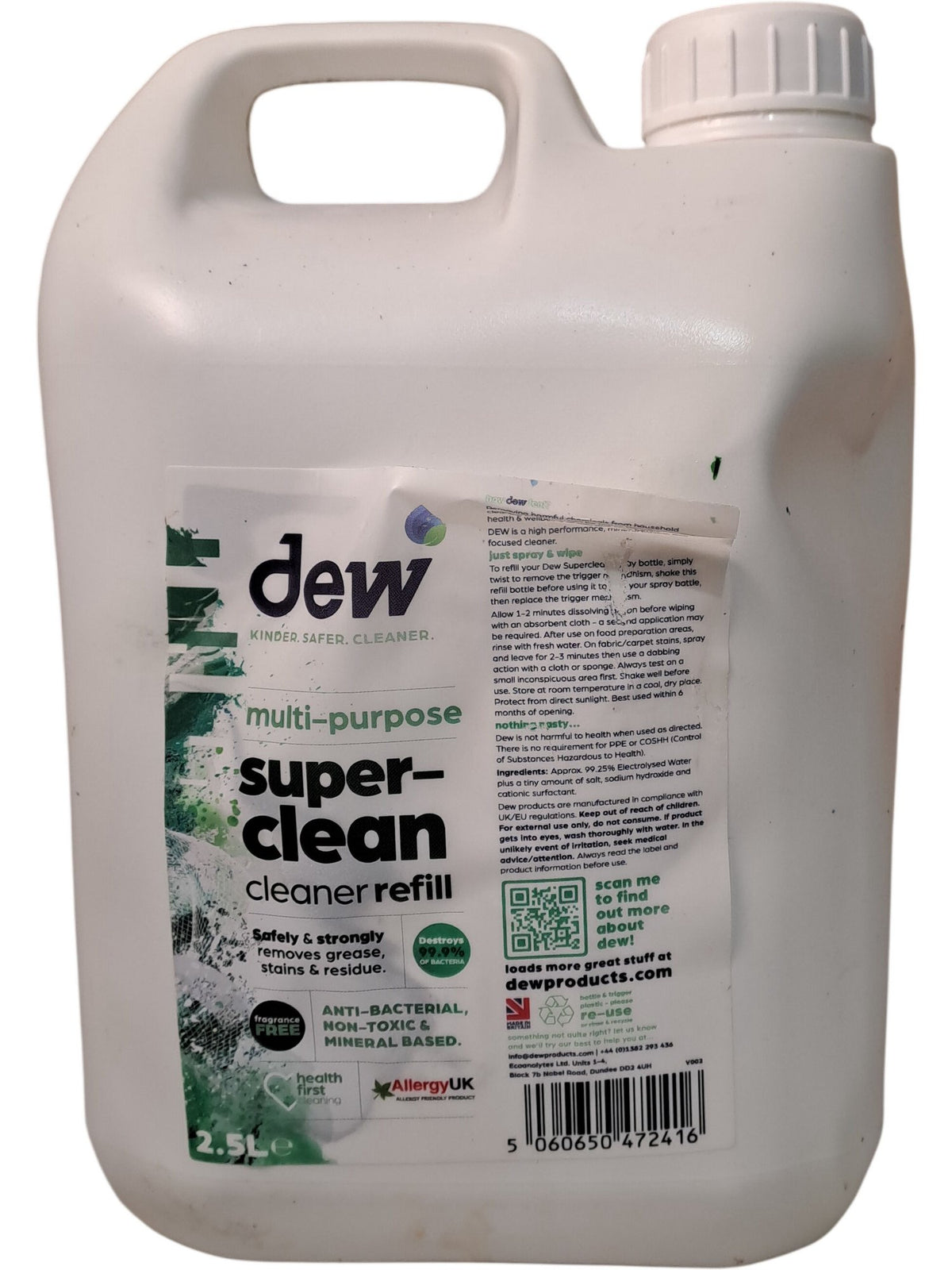 Dew | Multi-Purpose Super Clean Cleaner Refill | 2.5L