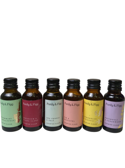 Purdy & Figg | Counter Clean | 5 x 15ml Bottles