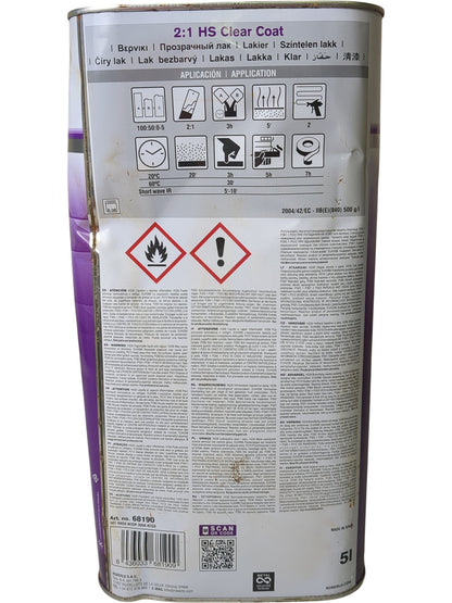 Roberlo | Unix 250 HS Clear Coat | 5L