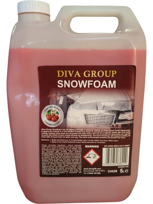 Diva Group | Snowfoam Cherry Scent | 5L