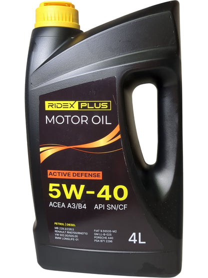 Ridex Plus | Motor Oil | 5W-40 | 4L