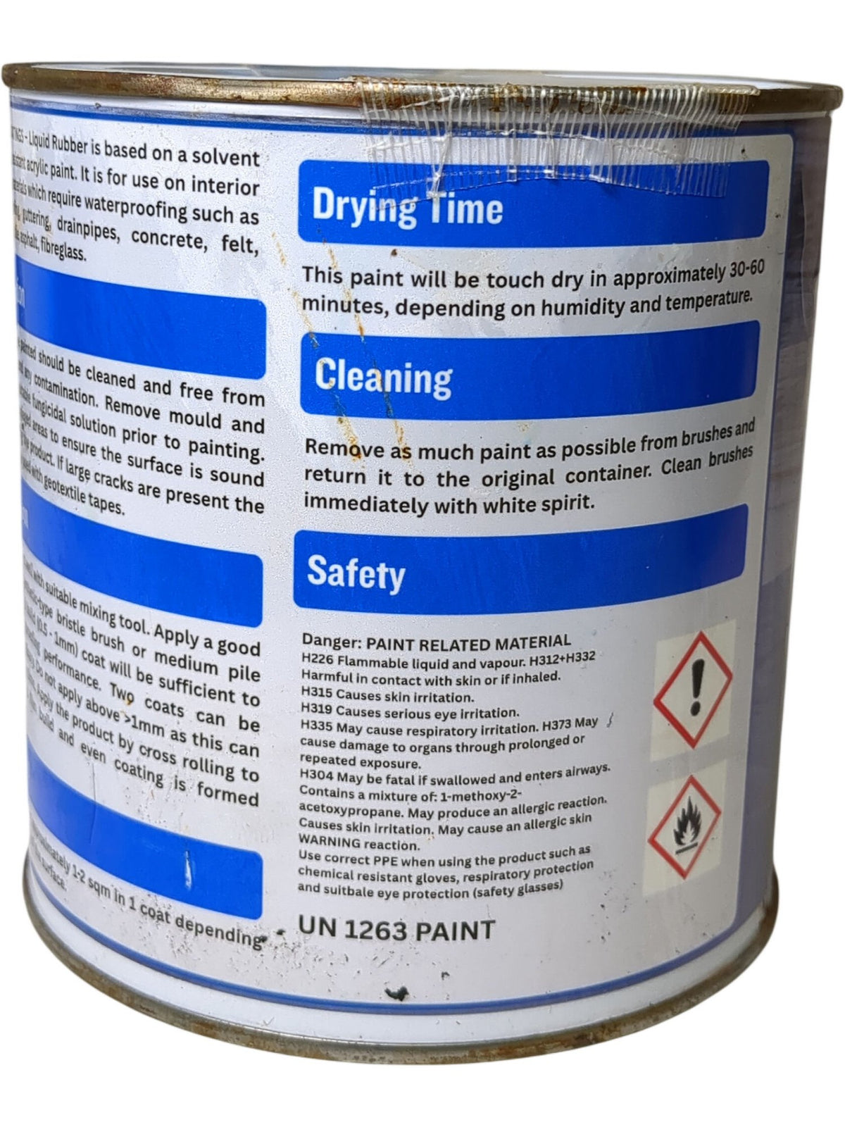 Siramico Coatings | Liquid Rubber Waterproofing Solution | Clear | 1 Litre
