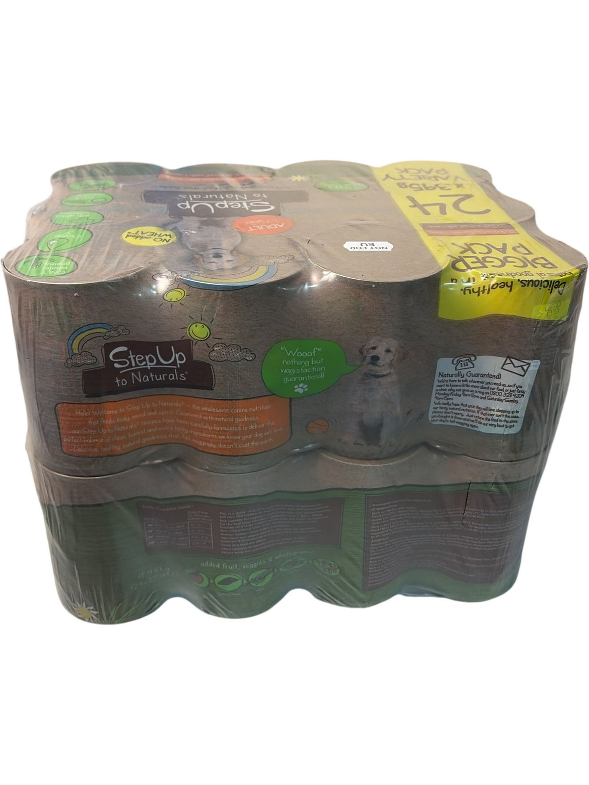 StepUp to Naturals | Variety Pack Dog Food | 24 x 395g
