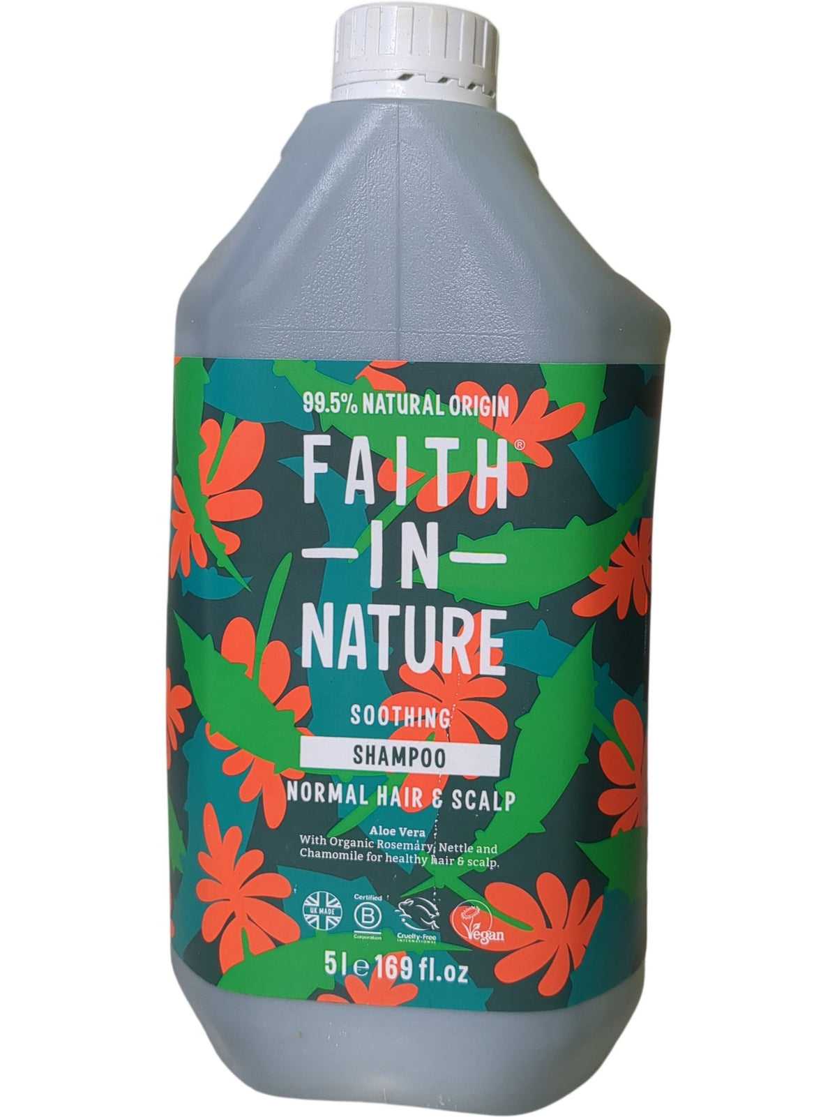 Faith In Nature | Soothing Shampoo | 5L