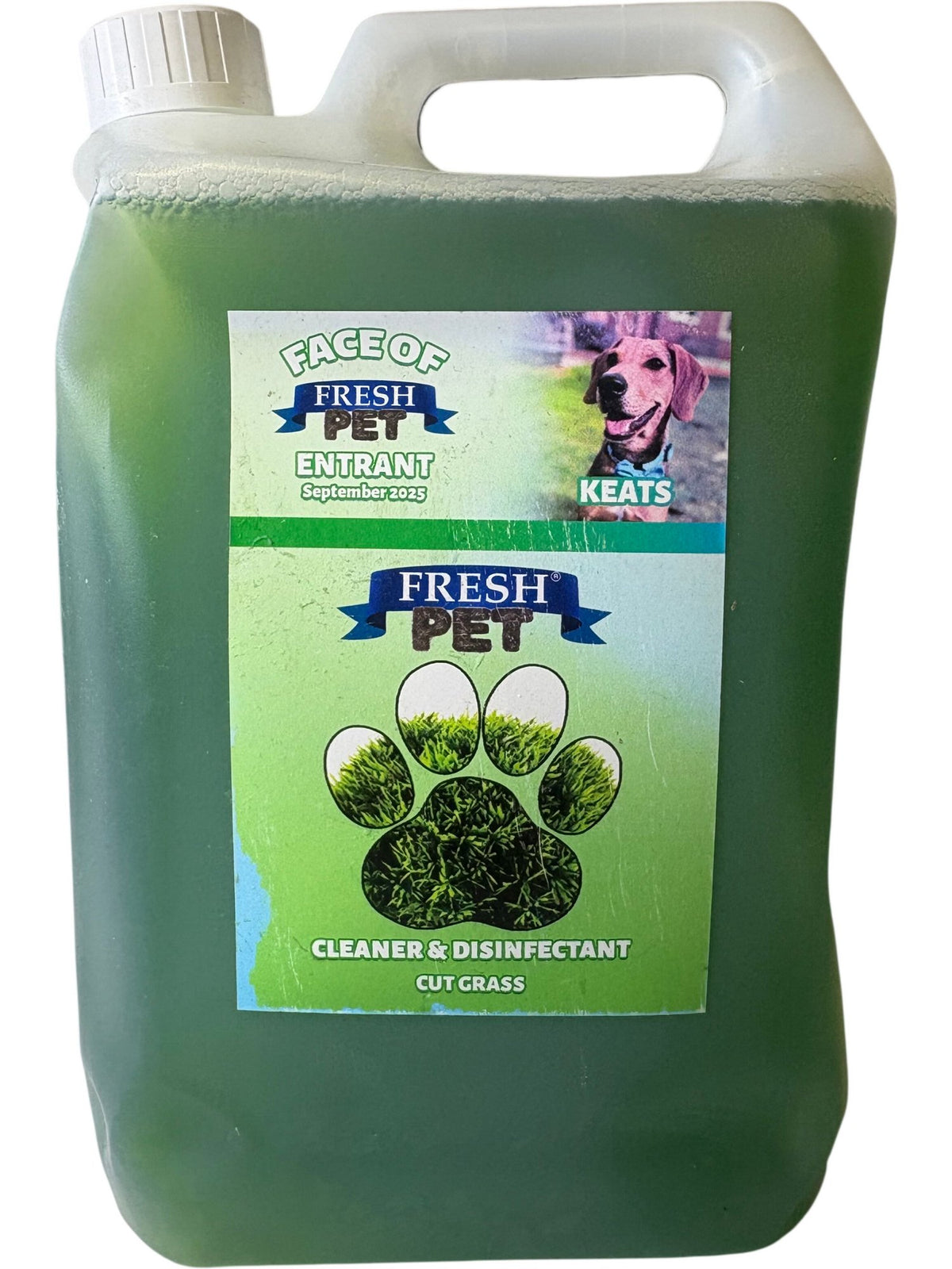 Fresh Pet Cleaner & Disinfectant Cut Grass 5L