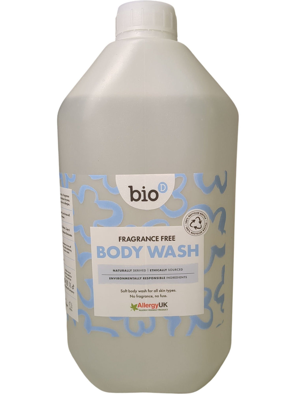 Bio D | Body Wash | Fragrance Free | 5L