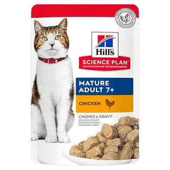 Hill's | Mature Adult 7+ | Chunks & Gravy | 12x85g