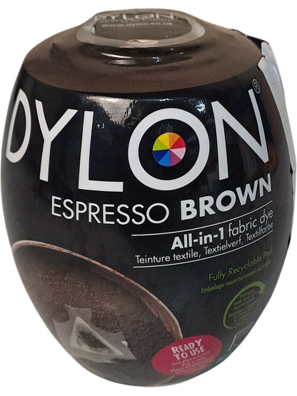 Dylon | Espresso Brown All-in-1 Fabric Dye | 350g