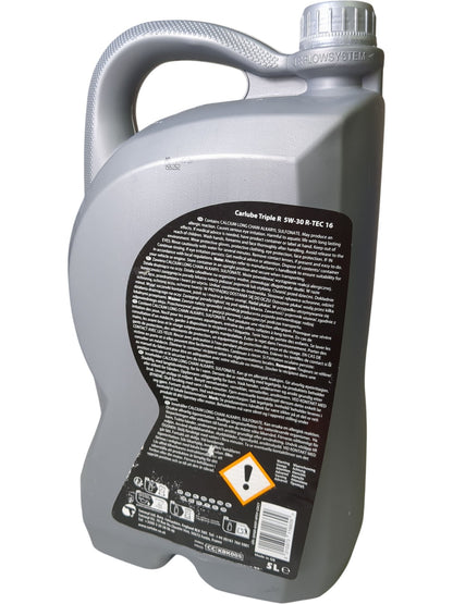 Carlube | Fully Synthetic Motor Oil | R-TEC 16 | 5L