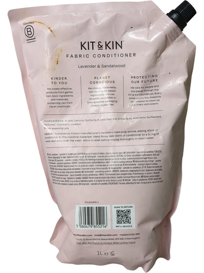 Kit & Kin | Fabric Conditioner | Lavender & Sandalwood | 1L