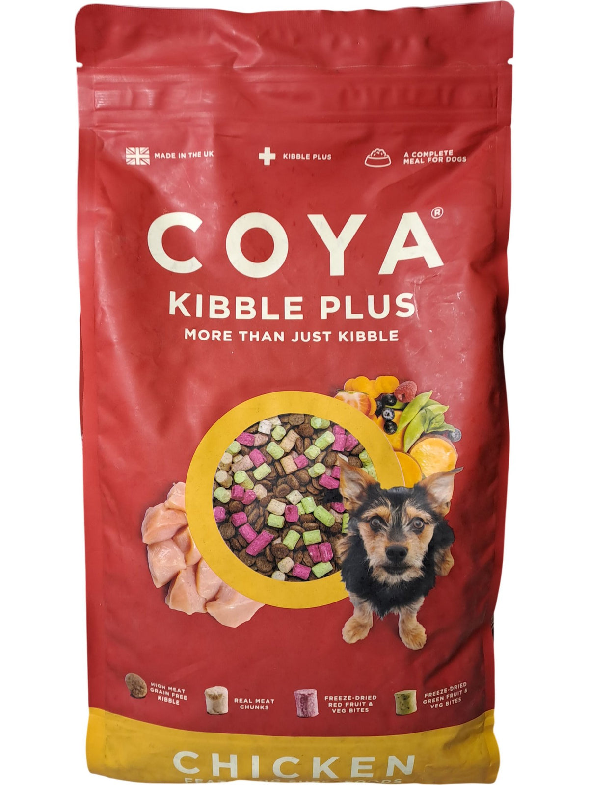 Coya | Kibble Plus Dog Food | Chicken | 1.5kg