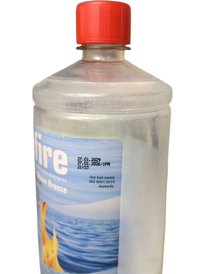 Biofire | Fireplace Fuel | Ocean Breeze | 1L