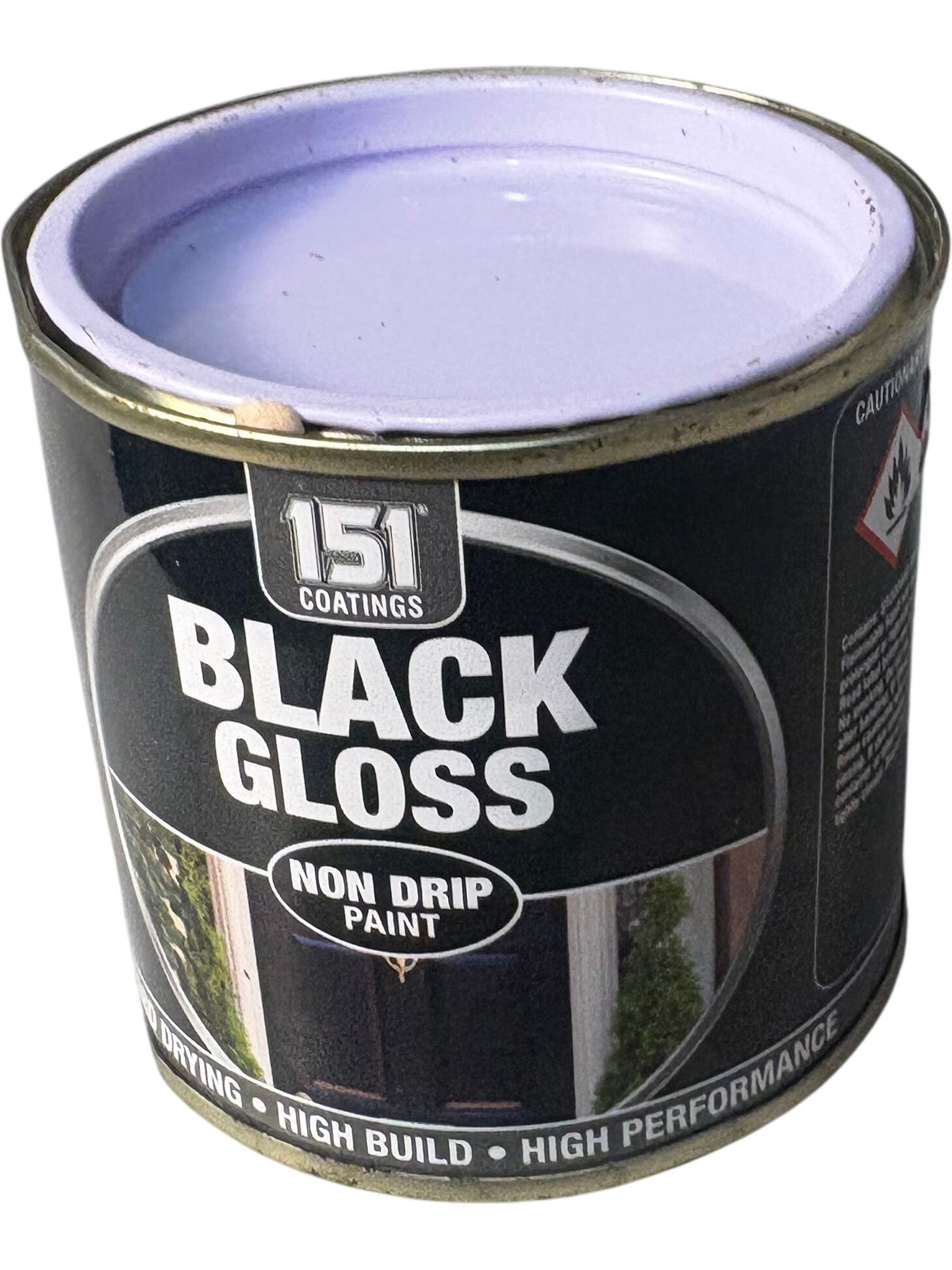 151 Coatings Black Gloss Non Drip Paint 300ml