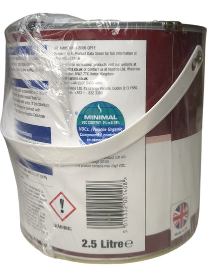 Rustins | Quick Dry Red Oxide Metal Primer | 2.5 Litre