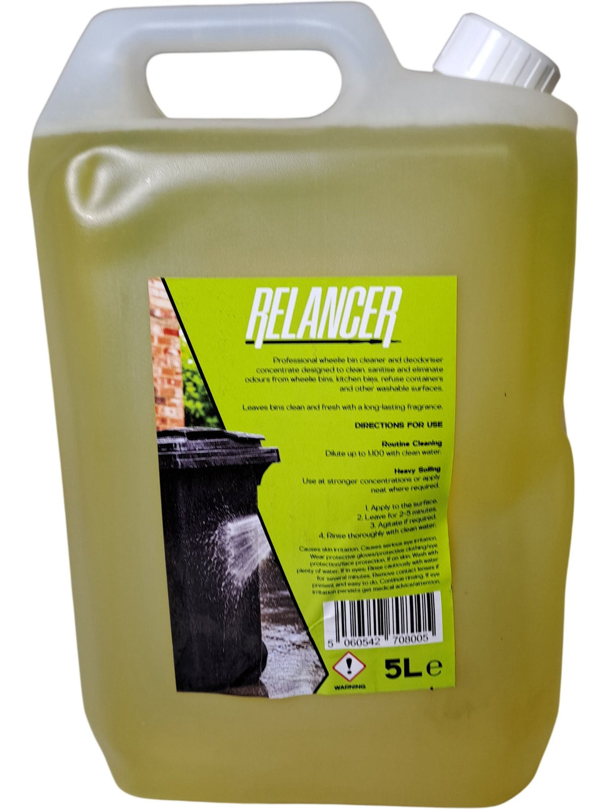 Relancer | Wheelie Bin Cleaner | Lemon | 5L
