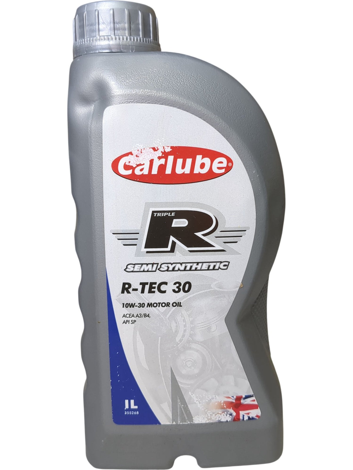 Carlube | Semi Synthetic Motor Oil | R-TEC 30 10W-30 | 1L