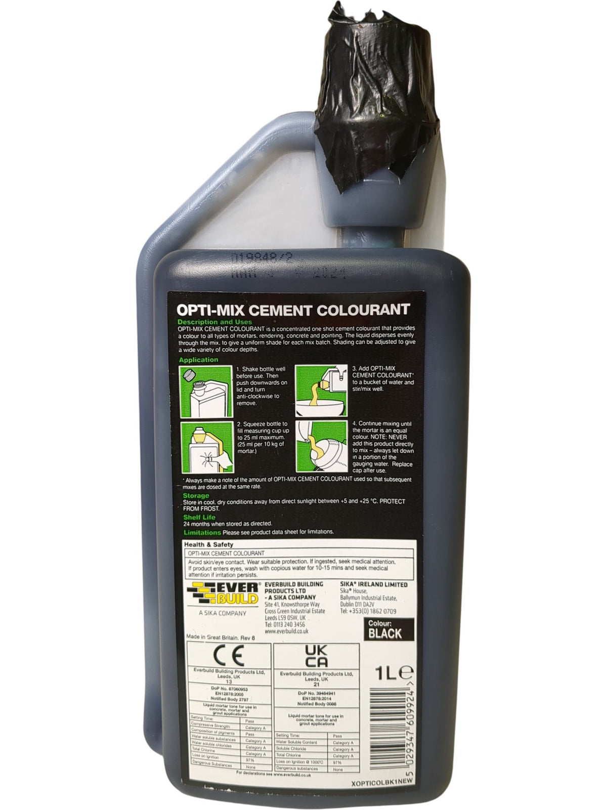 Everbuild | Opti-Mix Cement Colourant | 1L