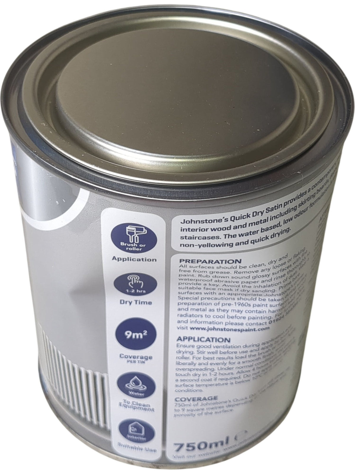 Johnstone's | Interior Wood & Metal Quick Dry | Smooth Cream | 750ml