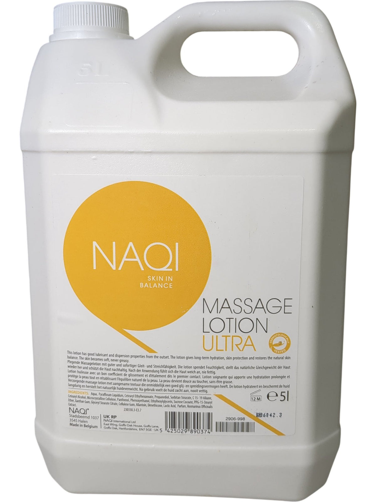 NAQI | Massage Lotion Ultra | 5L