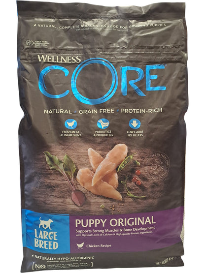Wellness CORE | Puppy Original Large Breed Dog Food | Chicken Recipe | 10KG