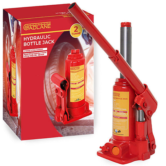 Gadlane| Hydraulic Bottle Jack| 2 Tonne Lifting Capacity