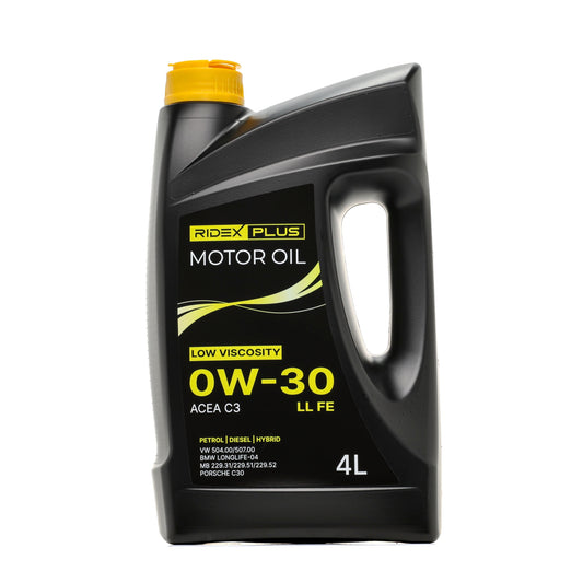 Ridex Plus| Motor Oil 0W-30 Low Viscosity-4L