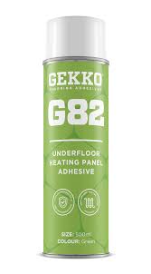 Gekko | G82 Underfloor Heating Adhesive| Green | 500ml