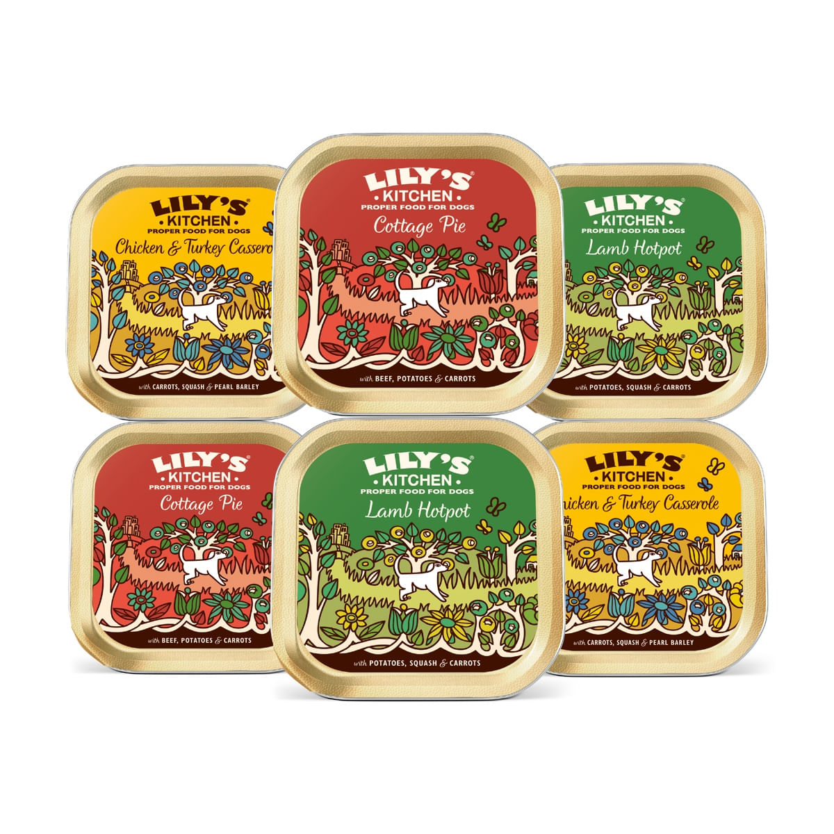 Lilys kitchen adult dog classic dinners proper meat no fillers 6x150g