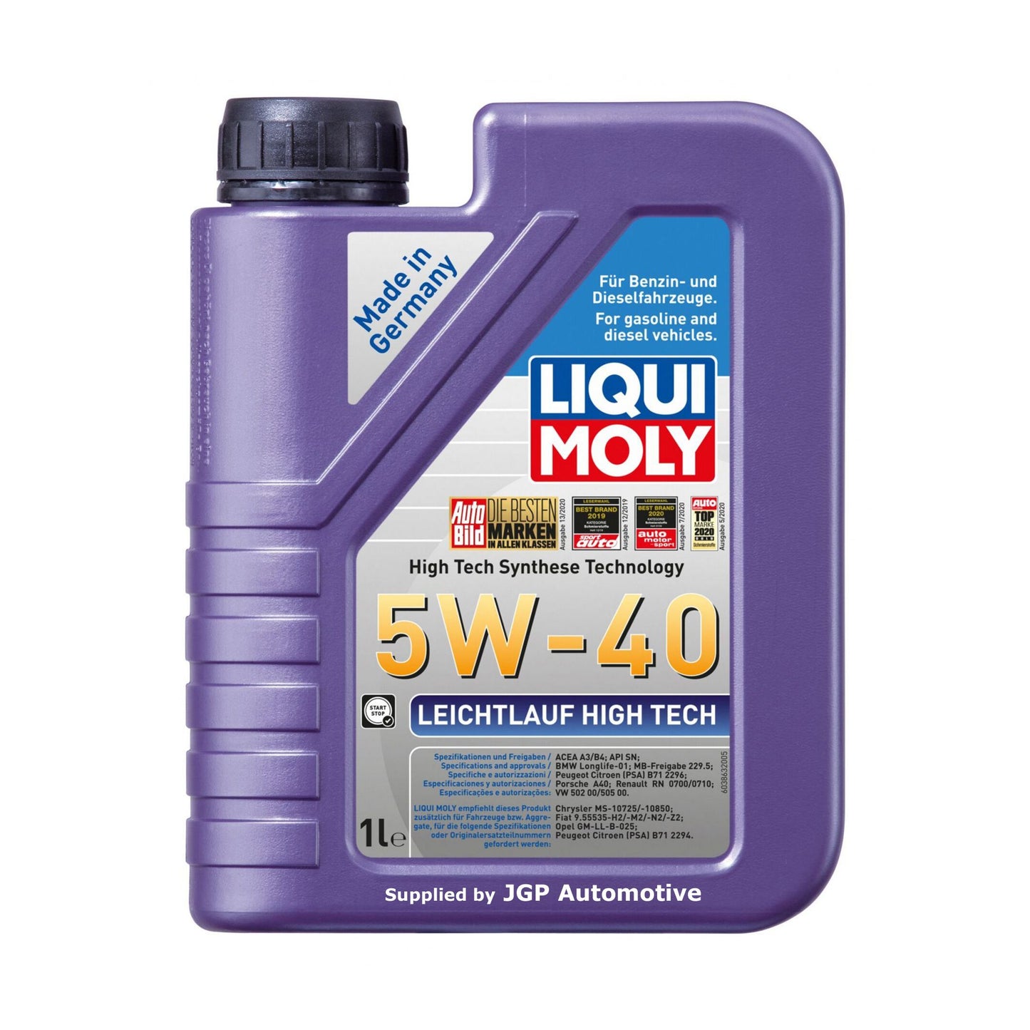 Liquimoly| 5W-40 High Tech Motor Oil| 1L