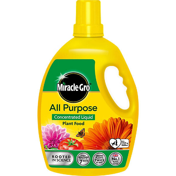 2 x 2.5L|Miracle-Gro| All Purpose Plant Food