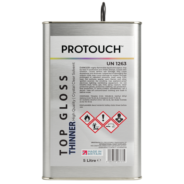 Protouch| Top Gloss Thinner- UN1263-5L
