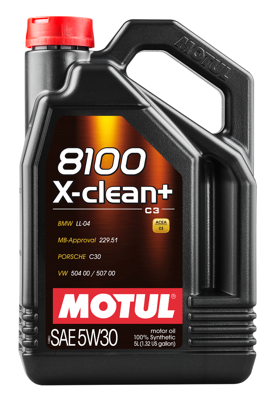 Motul| 8100 X-clean+ C3 SAE 5W-30| 5L